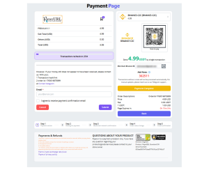 Binance payment page payerurl